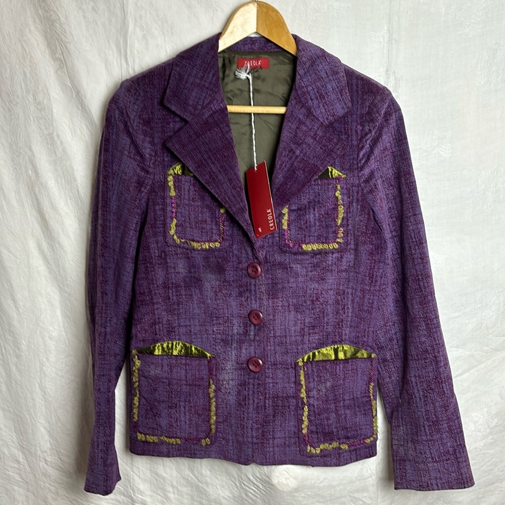 NWT Creola Pinwale Corduroy Blazer Sz XS